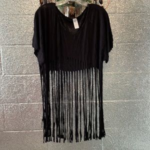 Fun fringe top.
